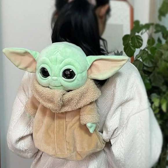 Yoda Plush Backpack - Picture 2 of 5